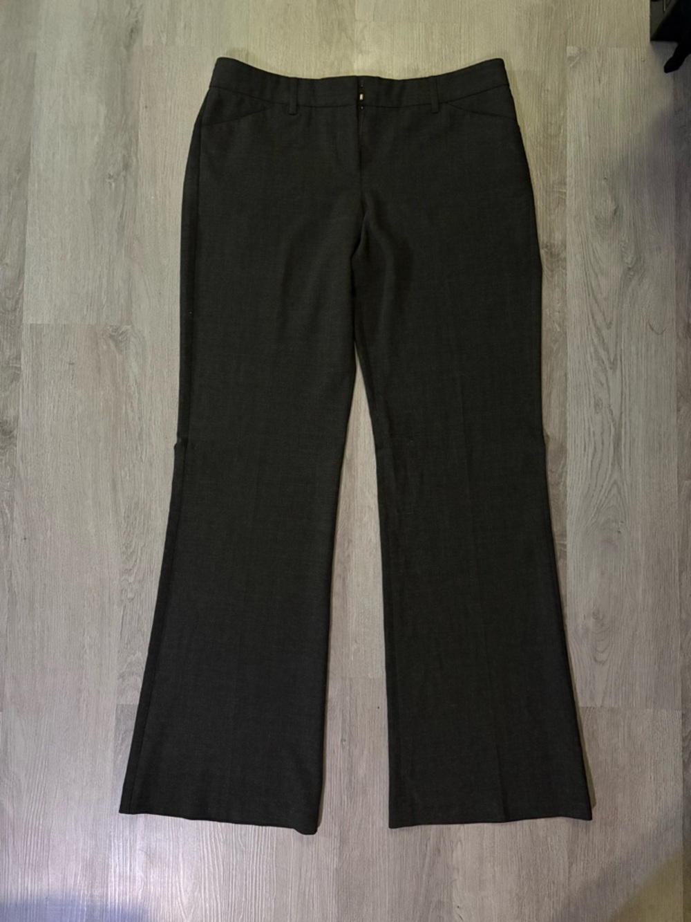 Express Editor Black Boot Cut Dress Pants